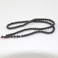 4mm Hematite (Non Magnetic) - 38cm Bead Strand - Natural Grey