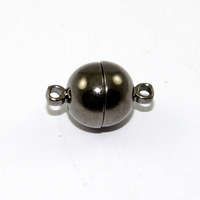 10mm Plain Round Single Strand Magnet - Gunmetal