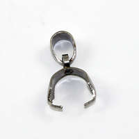 18mm x 8mm Pendant Pinch Bail - 304 Stainless Steel