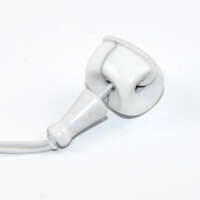 Buddhist Beads - Round and Guru Bead - Natural Howlite - 2 Piece Set - White & Grey