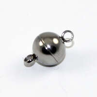 8mm Plain Round Single Strand Magnet - 304 Stainless Steel