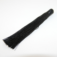 120mm Nylon Tassel - Black