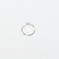 6mm x 0.7mm Sterling Silver Open Jump Ring