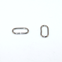 10mm x 5mm Oval Jump Ring - 304 Stainless Steel