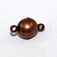 8mm Plain Round Single Strand Magnet - Antique Copper