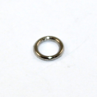 6mm Solid Alloy Ring - Platinum