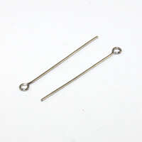 35mm x 0.7mm 304 Stainless Steel Eye Pin - 304 Stainless Steel