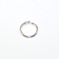 8mm x 1.2mm 925 Sterling Silver Open Jump Ring