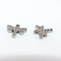 15mm x 16mm Dragonfly Charm - 304 Stainless Steel