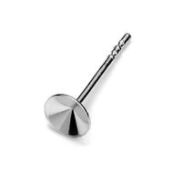 6mm (SS29) 1122 Rivoli Stud Setting & Butterfly Back - 925 Sterling Silver - Pair