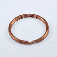 25mm Split Key Ring - Rose Gold