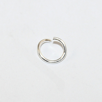 6mm x 0.7mm Jump Ring - Silver