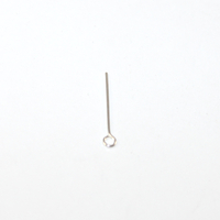 20mm x 0.7mm Eye Pin - Silver