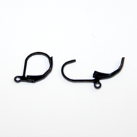 Continental Hook - Plain - Pair - Black - 10 Pair Bag