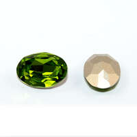10mm x 14mm 4120 Oval - Olivine - Pack of 4