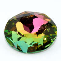 35mm 1201 Flat Chaton - Vitrail Rose