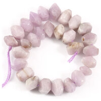 6mm x 11mm Apodumene Irregular Rondelle Beads - 19cm Strand