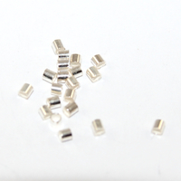 2mm 925 Sterling Silver Crimp Tube - Bag of 20