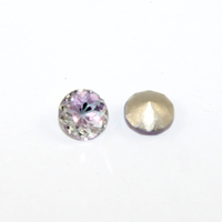 1088 Chaton - Lotus Etch - Pointed Back 8mm - SS39 - Vitrail Light - Pack of 2
