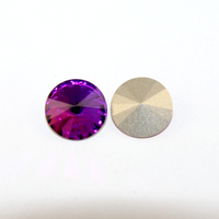 12mm 1122 Rivoli - Volcano Shimmer - Foil - Pack of 2