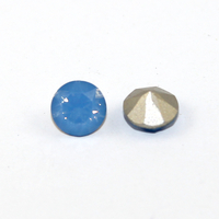 8mm - SS39 1088 - Chaton - Pointed Back - Air Blue Opal - Pack of 4