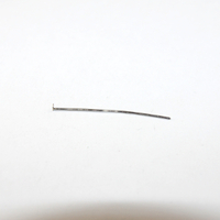 40mm x 0.7mm Head Pins - Antique Silver