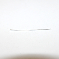 50mm x 0.7mm Copper Head Pins - Silver