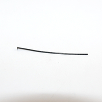 50mm x 0.7mm Copper Head Pins - Black