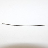 70mm x 0.7mm Head Pins - Antique Silver