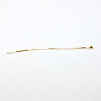 50mm x 0.7mm Ball Head Pins - Bright Gold