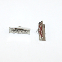 20mm Ribbon Crimp - Platinum