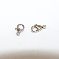 10mm Lobster Clasp - Platinum