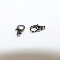 10mm Lobster Clasp - Gunmetal