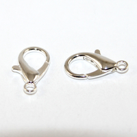 21mm Lobster Clasp - Silver