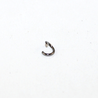 4mm x 0.7mm Copper Jump Ring - Gunmetal