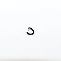 4mm x 0.7mm Copper Jump Ring - Black