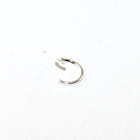 6mm x 0.7mm Copper Jump Ring - Silver