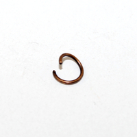 6mm x 0.7mm Copper Jump Ring - Antique Copper