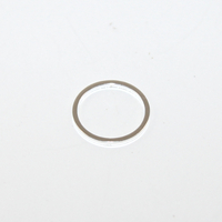 12mm Closed Round Copper Linking Ring - Silver