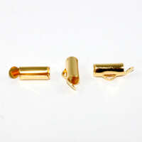 10mm Slide Connector - Bright Gold