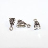 8mm x 16mm Spotty Bail - Platinum