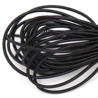 Hard Bead Embroidery French Bullion Wire - 10gm Bag - Black