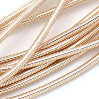 Soft Bead Embroidery French Bullion Wire - 10gm Bag - Rose Gold