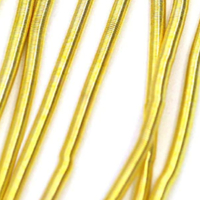 Soft Bead Embroidery French Bullion Wire - 10gm Bag - Matte Light Gold