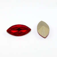 4200 Navette 9mm x 18mm - Light Siam - Foil - Pack of 2