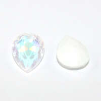 4320 Pear 10mm x 14mm - Pastel Crystal Opal - Lacquer - Pack of 4