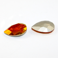 4320 - Pear Drop Stone 18mm x 25mm - Astral Pink - Foil