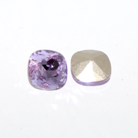 4470 - Cushion Cut Square 12mm - Violet - Foil - Pack of 2