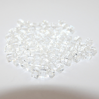 6mm Crystal Crystal Cube - 20 Piece Bag