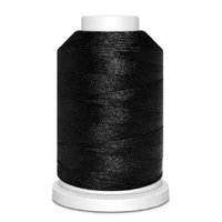 Black 0.3mm Polyester Silk 3 Strand Thread - 500m Roll